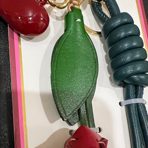 Piper K | Whimsical Heart & Rose Bag Charm - Picture 5 of 10